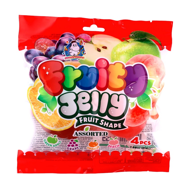 Gelatine alla frutta da succhiare Fruity Jelly - ABC 214g (4pz)